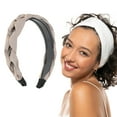 thumbnail image 2 of Unique Bargains 1 Pc Cute Twists Gypsophila Headbands for Women Khaki, 2 of 6
