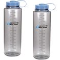 thumbnail image 1 of Botella Nalgene Silo Tritan de 1,4 L (paquete de 2) con tapa azul gris, 1 of 1