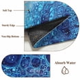 thumbnail image 6 of Area Rug for Living Room, Ombre Blue Non-Slip Indoor Large Carpet for Bedroom/Dining Room, Gradient Abstract Fluid Art Washable Low-Profile Rectangle Floor Runner Rugs - 6 x 9 Ft, 6 of 7
