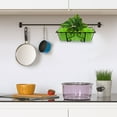 thumbnail image 4 of OUNONA 1 Set Hanging Flower Pots Holder Iron Green Simple Style For Garden Use, 4 of 6