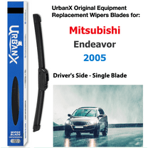 UrbanX 2-IN-1 All Seasons Water Repellency Original Equipment Replacement Wiper Blades For 2005 Mitsubishi Endeavor 26" Driver Side