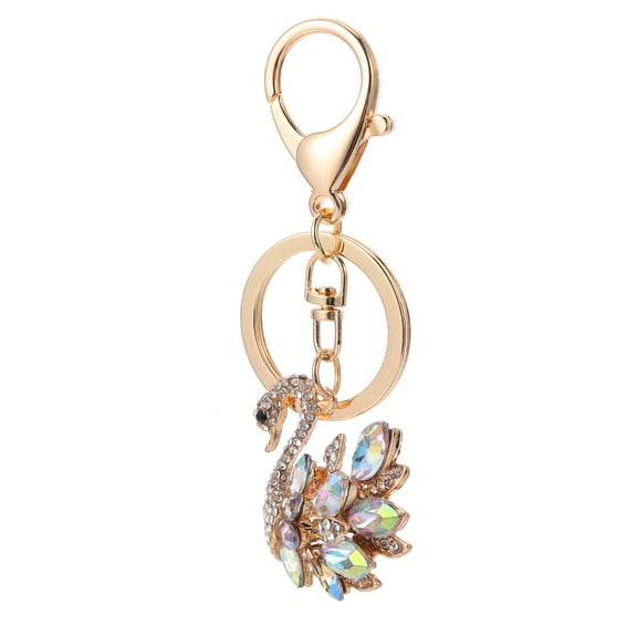 LOLIPPYY 1Pc Cute Keychain Charms Swan Shaped for Women Giving
