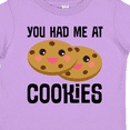 thumbnail image 4 of Inktastic You Had Me at Cookies Boys or Girls Toddler T-Shirt, 4 of 5