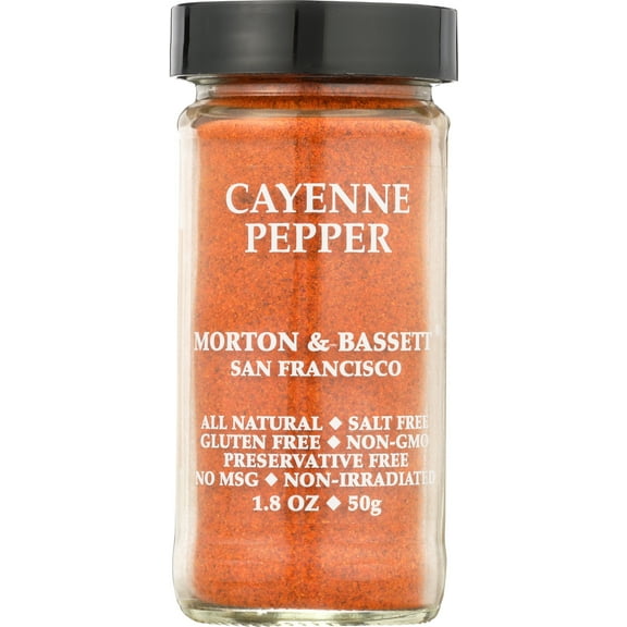 Pack of 3, Morton & Bassett Cayenne Pepper, 1.8 oz