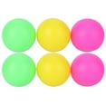 thumbnail image 2 of 6Pcs Beach Paddle Ball Replacement,High Visibility Colors Paddle Replacement Balls for Beachball, 2 of 8