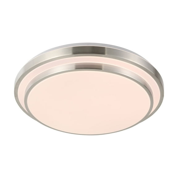 ChicHomey Modern LED Ceiling Light Flush Mount Dimmable Chandelier Lamp w Remote Control