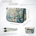 thumbnail image 7 of ZUXONGSY Butterfly Flower Print Shoulder Bag for Women Lightweight Crossbody Travel Purse Casual Satchel with Adjustable Wide Strap for Shopping Working, 7 of 7