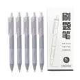 thumbnail image 1 of Gel Pens Fine Point Black Ink Smooth Writing Rollerball Pen Non Slip Grip Durable Clip No Bleed Writing Pen Multi Color Barrel Option for Journaling Note Taking Office Daily Writing Use 5Pcs 0.5mm, 1 of 8