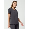 thumbnail image 3 of Scrubstar Performance Women’s Shaped Antimicrobial Mesh Panel V-Neck Scrub Top, Sizes XS–3XL, 3 of 10