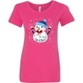 thumbnail image 3 of Inktastic Holiday Snowman Women's T-Shirt, 3 of 5