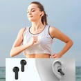 thumbnail image 6 of Lzobxe Earbuds Wireless Bluetooth Half In Ear True Bluetooth 5.3 Wireless Headphones with Long Battery Life Immersive Sound Effect Smart Noise Reduction Earphones IPX5, 6 of 9