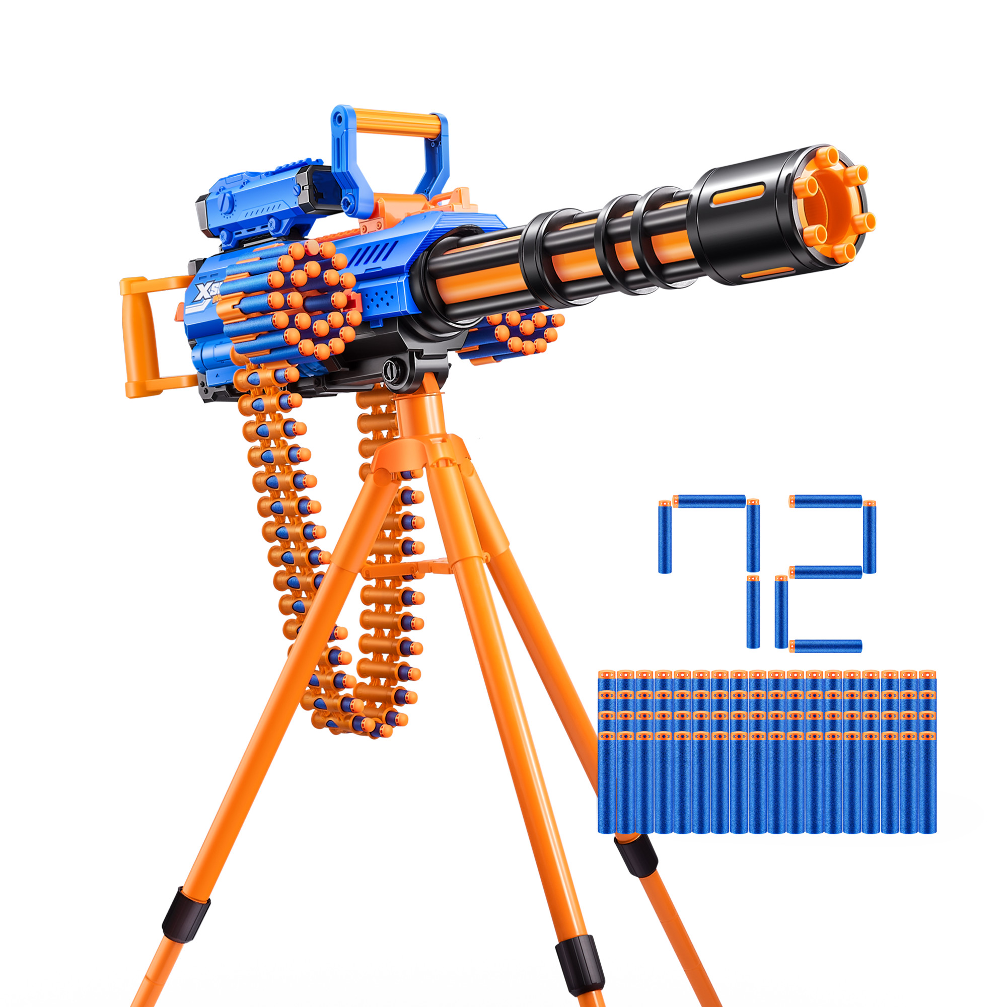 XSHOT Insanity Motorized Rage Fire with 72 Darts and Tripod photo 1