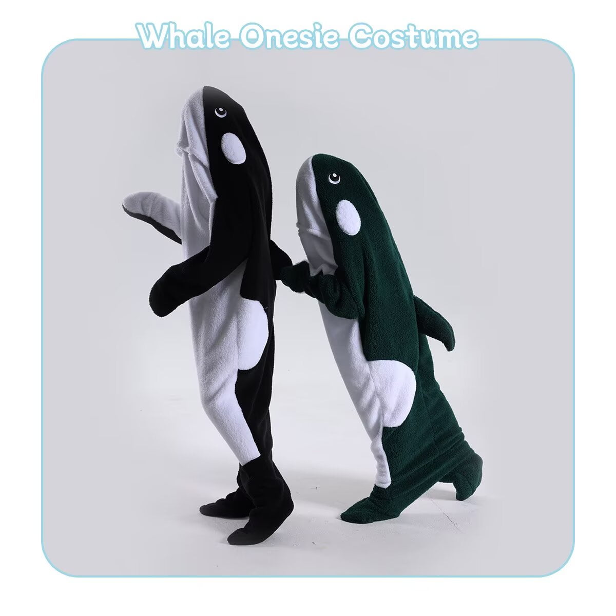 Whale Blanket Onesie For Adult Wearable Whale Blanket Hoodie Super Soft Comfortable Warm Whale Costume For Cosplay Blue Whale Shark Onesie