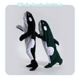 thumbnail image 2 of Whale Blanket Onesie For Adult Wearable Whale Blanket Hoodie Super Soft Comfortable Warm Whale Costume For Cosplay Green Whale Shark Onesie, 2 of 7