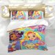thumbnail image 5 of Día Soleado Conjunto de sábanas temático, trío de piezas, cómodo y amigable con la piel, diseño único, regalo de decoración para el hogar para familiares, amigos y fans,140cm *210cm, 5 of 6