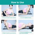 thumbnail image 2 of Neck Alignment Pillow Neck Pain & Headache Relief Device Shoulder Relaxer Neck Support Neck Corrector Device for Back Pain 3 Height Level Adjustable, 2 of 8