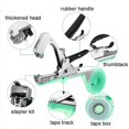 thumbnail image 4 of Nueva máquina para atar ramas de plantas a mano de alta calidad + correas + juego de clavos para herramientas de jardinería de huerto, flores y verduras, juego de 6 y 1 (rojo), 4 of 5