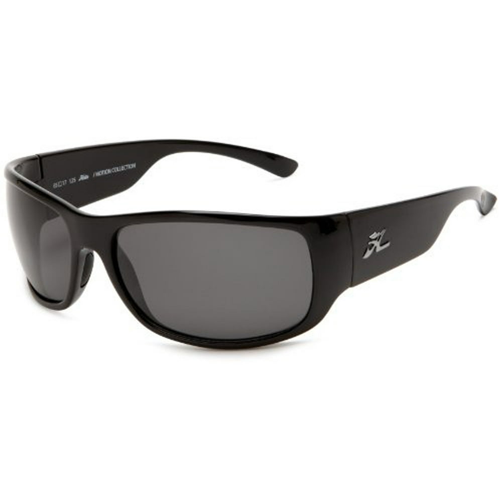 Hobie Hobie Escondido Polarized Sunglasses Shiny Black Frame Grey