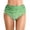 Green, variant on Womens Swim Trunks Star Printed Waist Length Pleated Double Layered Triangle Beach Pants,Hot Pink,S