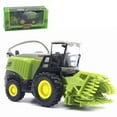 thumbnail image 6 of Simulation Harvester 1:42 Alloy Farm Vehicle Model Toy Birthday Gift Party Favor Toy for Kids Children (Green), 6 of 6