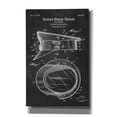 thumbnail image 1 of Epic Graffiti 'Police Uniform Cap Blueprint Patent Chalkboard' Canvas Wall Art, 26"x40", 1 of 3