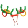 thumbnail image 3 of Juegos de Lanzamiento de Anillos, Set, Juegos al Aire Libre de Carnaval, Accesorios, Juego de Anillos de Lanzamiento Cruzados para Juegos, Fiesta de Navidad verde, 3 of 8