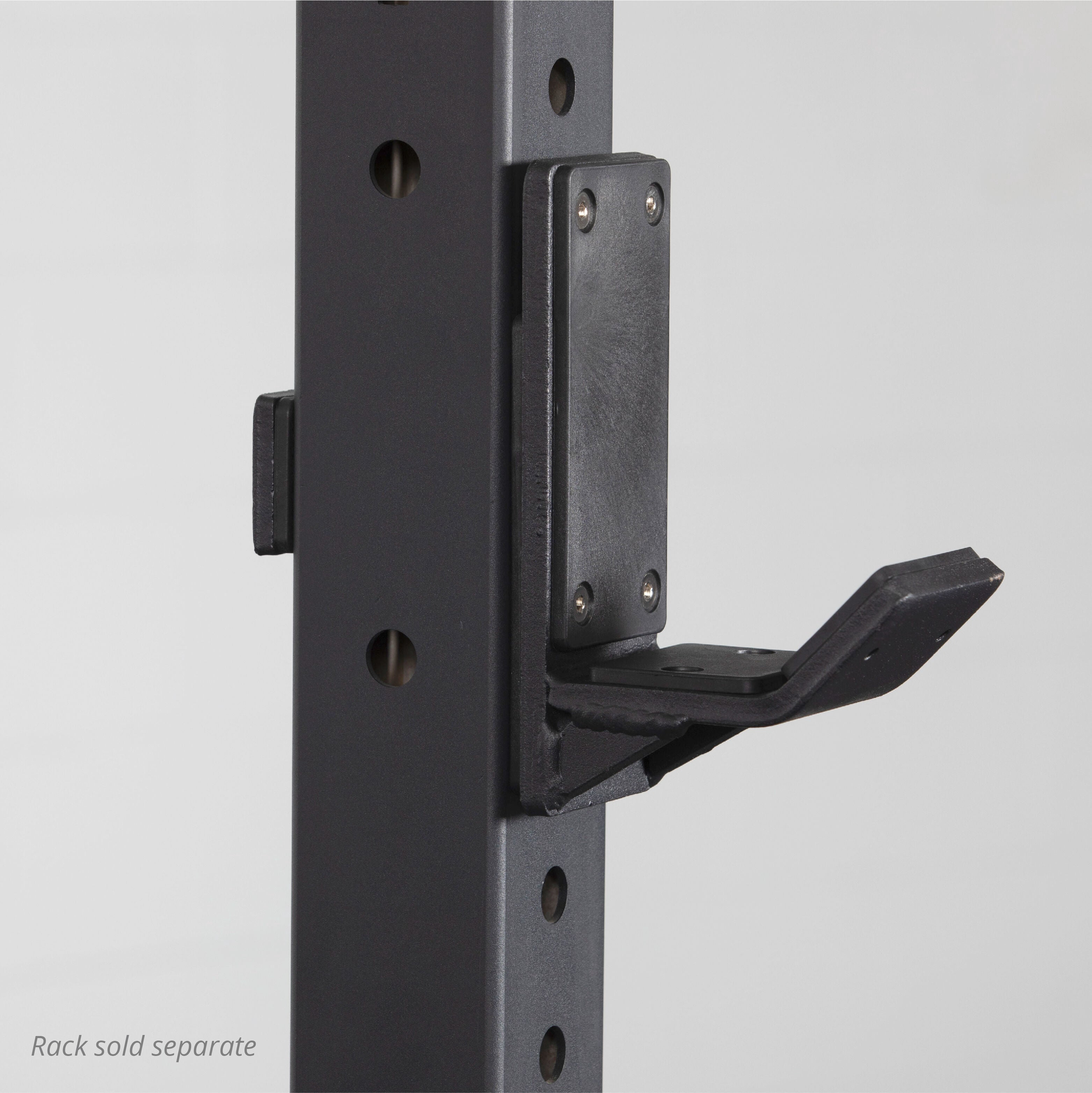 Titan Fitness X-3 Series J-Hooks, UHMW Plastic, J-Hook Style Rack Mounted, 2,600 LB Capacity, Fits 3” x 3” Tubular Steel