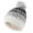 Grey, variant on Krdevn Kids Winter Cable Knit Beanie Hat Single Pom Pom Lined Gradient Textured Stretchy Soft Warm Outdoor Unisex Headwear for Toddler Boys Girls