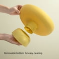 thumbnail image 3 of Cuenco de fruta Injueey ABS reutilizable lavable Amarillo, 3 of 6