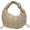Khaki, variant on CoCopeaunt Hobo Bag Fashion Padded Cotton Chain Shoulder Bag Women Small Crossbody Handbag