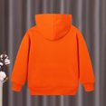 thumbnail image 6 of Lumtrix Girls Hoodies Trendy Long Sleeve Hooded Sweatshirt Cute Fall Winter Pullover with Pocket Saffron 120, 6 of 10