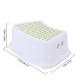 thumbnail image 4 of Silla antideslizante de plástico para niños Taburete escalonado apilable para niños Cocina Baño Silla para inodoro Verde Sweethay HA6237-01B, 4 of 6