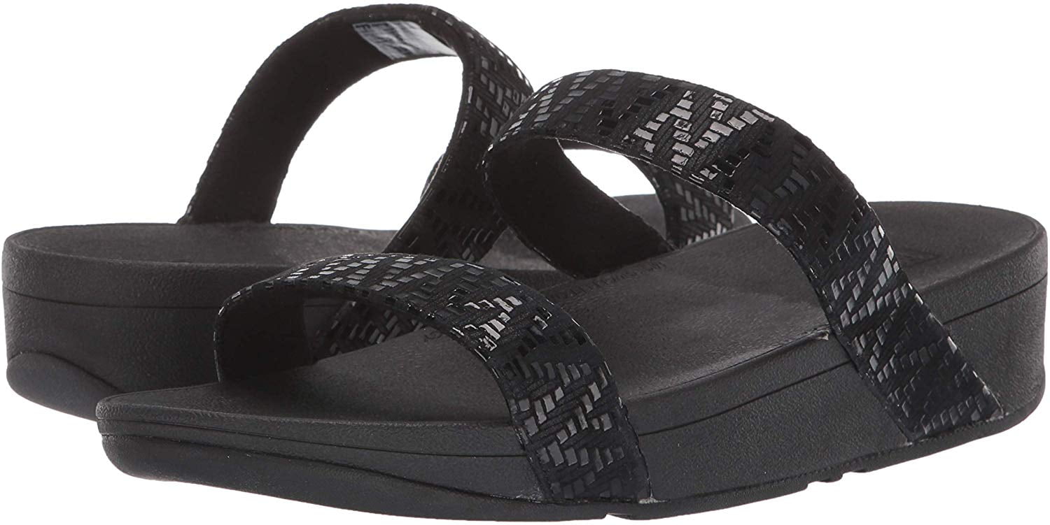 lottie chevron wedge flip flop
