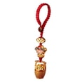 thumbnail image 1 of Esquirla Fortunate God Keychain Keyring Cute Key Holder for Handbag Tote Bag Backpack, 1 of 8