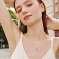 thumbnail image 6 of 14k Real Gold Sun Necklace Moon and Star Celestial Pendant Jewelry Gifts for Wife Sister Women, 6 of 10