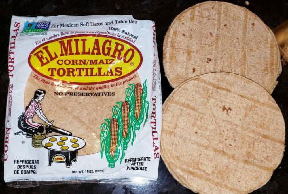 El Milagro Corn Tortillas  ( 6 Pack of 12 tortillas each Pack)