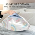 thumbnail image 7 of GZHJMY Cartoon Rainbow Satin Pillowcase, Soft Breathable Silk Pillow Case with Envelope Closure for Hair and Skin, Standard Size 26 x 20 Inch Home Decor, 7 of 7