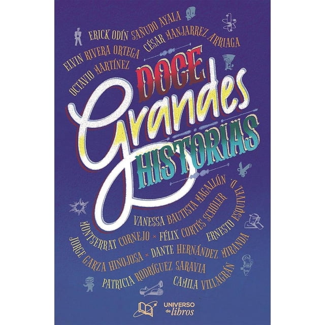 Libro Doce Grandes Historias Tapa Blanda, Autor Varios, Editorial Universo De Libros