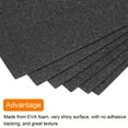thumbnail image 4 of EVA Foam Sheets Glitter Black 10.8 Inch x 8.5 Inch 2mm Thick Crafts Foam 20Pcs, 4 of 6