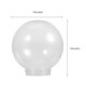 thumbnail image 2 of unbranded Cúpula De Acrílica Transparente Resistente Para Postes De Y Uso En Exteriores, 2 of 8