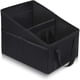 thumbnail image 3 of Organizador de asiento de coche, organizadores plegables para coche con construcción resistente y divisores ajustables, diseño antideslizante para asientos delanteros y traseros (negro), 3 of 6