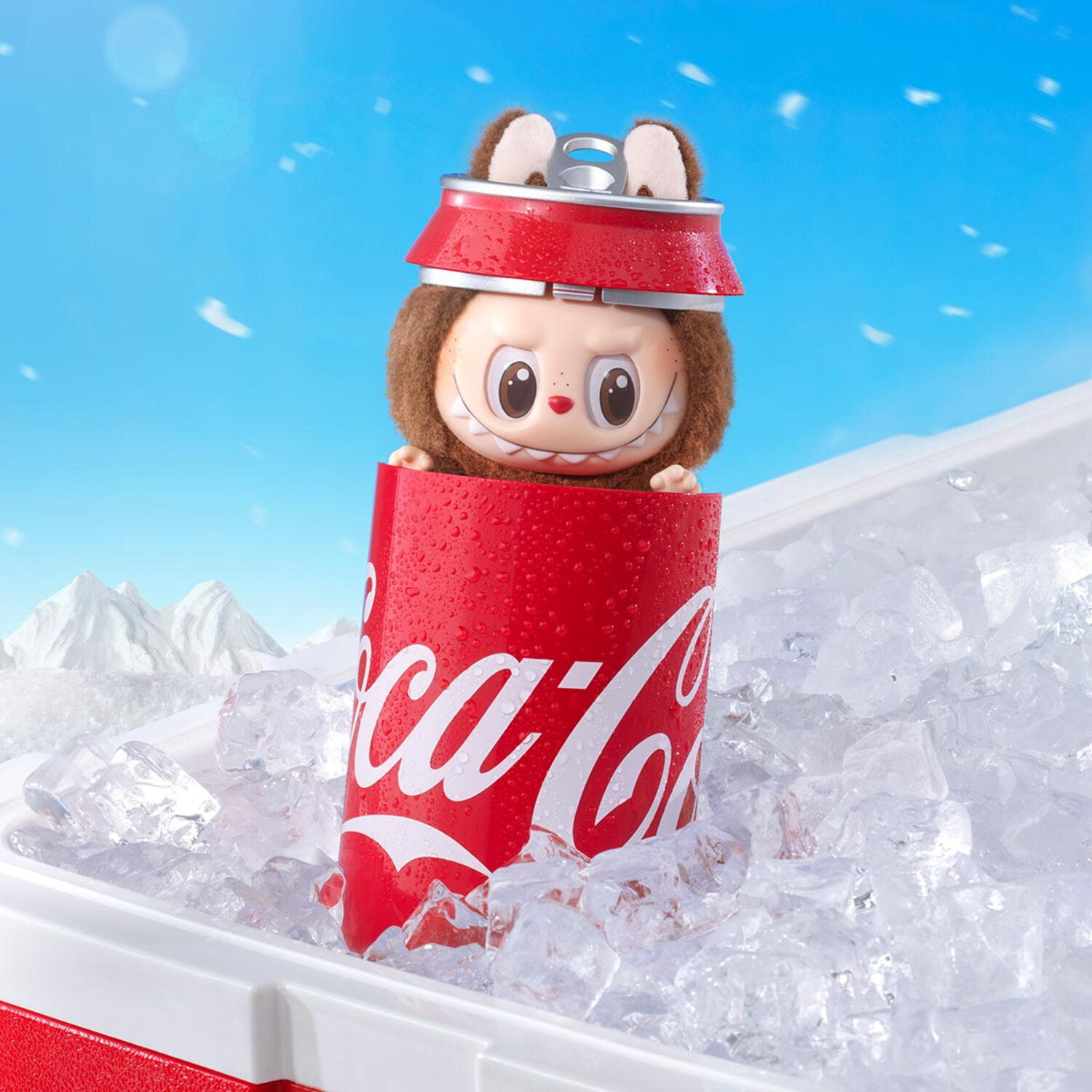 POP MART: THE MONSTERS Coca-Cola Vinyl Face - 1 Blind Box