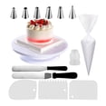 thumbnail image 1 of Amdohai 63PCS Cake Decorating Kits with 50PCS Pastry Bags Cake Turntable, 1 of 7
