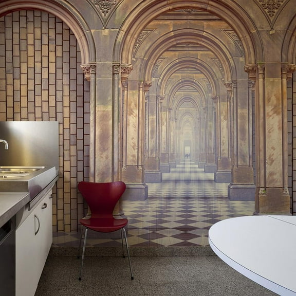 Tiptophomedecor Cityscape Wallpaper Wall Mural - The Chamber Of Secrets