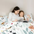 thumbnail image 4 of Homewish Guinea Pig 7-Piece Twin Bedding Sets for Teens Boys Girls,Flower Animal Bedding Comforter Set,Dreamy Princess Breathable Sheet Sets,Ultra Soft Home Decor,Reversible, 4 of 8