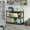 Black +31.5" H* 39.37" L * 13.77" D, variant on 3-Layer Storage Rack, Metal Storage Rack, Adjustable Height Partition, Suitable For Living Room, Kitchen, Supermarket, Garage. Black, Requires Assembly, 31.5" H* 39.37" L * 13.77" D