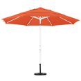 thumbnail image 2 of Parasol de Marché en Aluminium 11 Pieds Inclinaison Col Blanc Mat/sunbrella/tuscan, 2 of 2