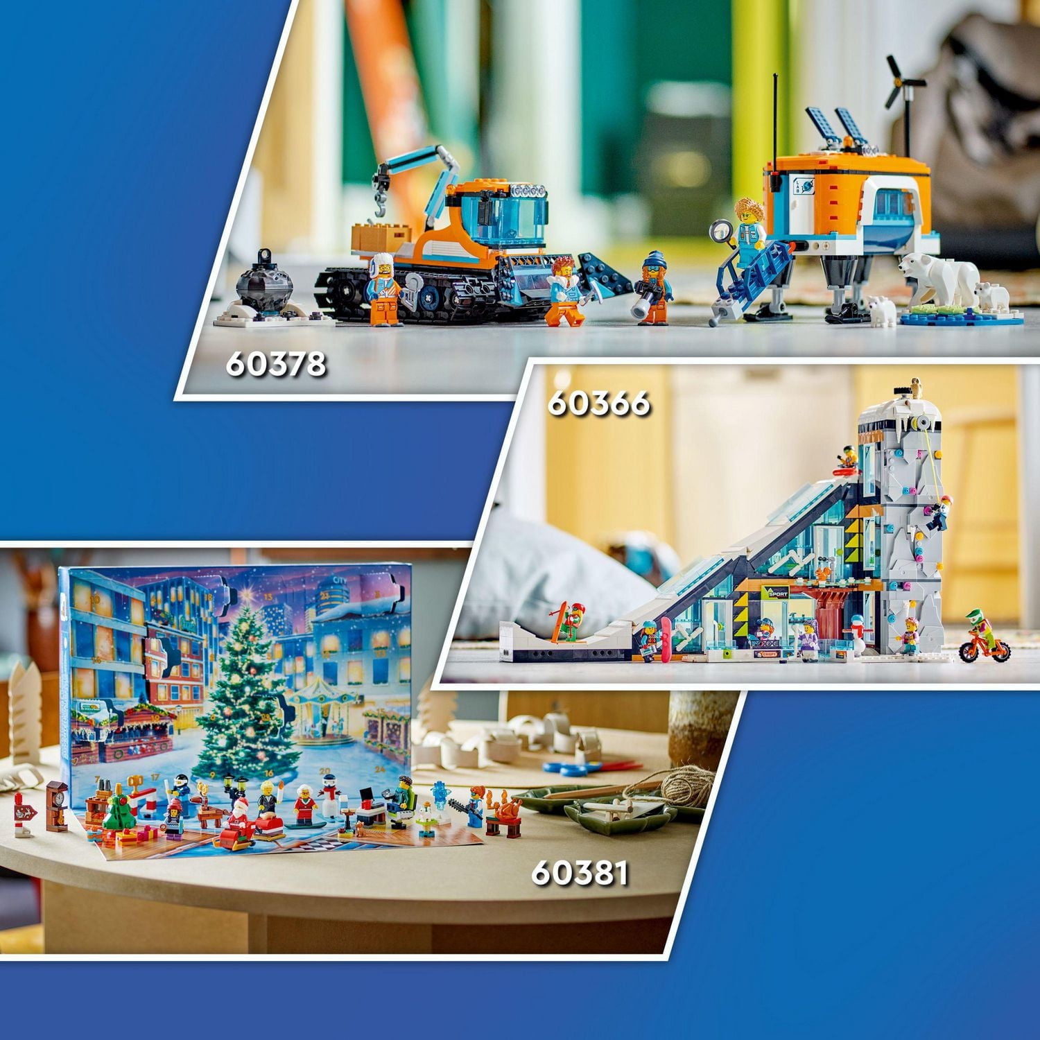 LEGO City Occasions Le calendrier de l’Avent LEGO® City 2023 60381 Ensemble de construction (258 pièces)