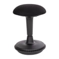 thumbnail image 6 of Adjustable Height Active Office Stool - Black Sit-To-Stand Learning Chair - Padded Swivel Stool with Rocking, Wobble, Tilting Motion, 6 of 13