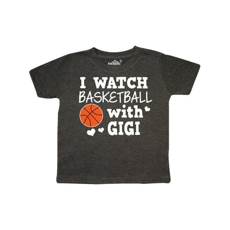 

Inktastic I Watch Basketball with Gigi Gift Toddler Boy Girl T-Shirt